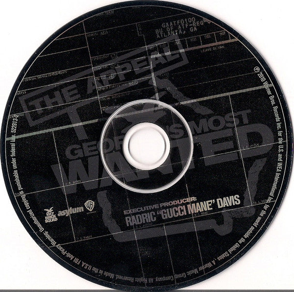 Gucci Mane : The Appeal: Georgia's Most Wanted (CD, Album)