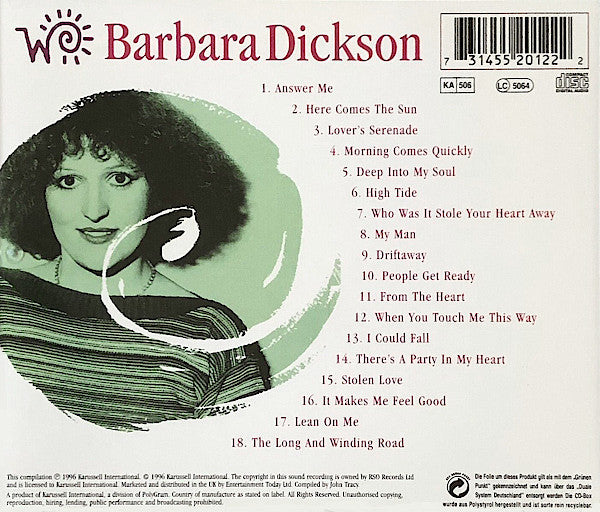 Barbara Dickson : The World Of Barbara Dickson (CD, Comp)