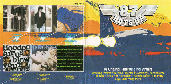 Various : '87 Hots Up (CD, Comp)