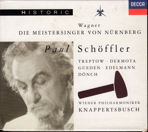 Wagner*, Paul Schöffler, Treptow*, Dermota*, Gueden*, Edelmann*, Dönch*, Wiener Philharmoniker, Knappertsbusch* : Die Meistersinger von Nürnberg (4xCD, Mono, RM)