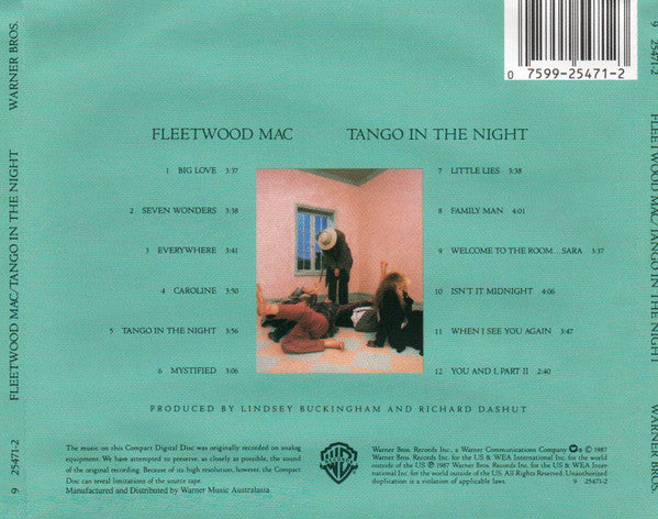 Fleetwood Mac : Tango In The Night (CD, Album, RE)