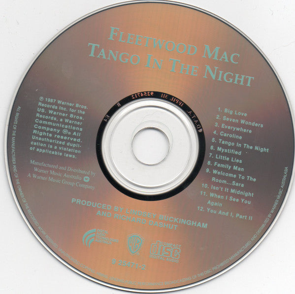 Fleetwood Mac : Tango In The Night (CD, Album, RE)