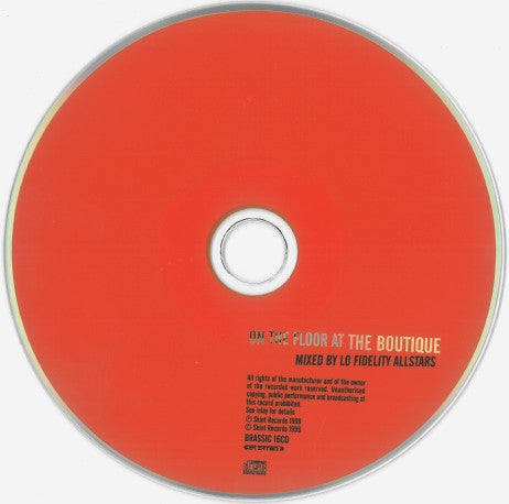 Lo Fidelity Allstars* : On The Floor At The Boutique (CD, Mixed)