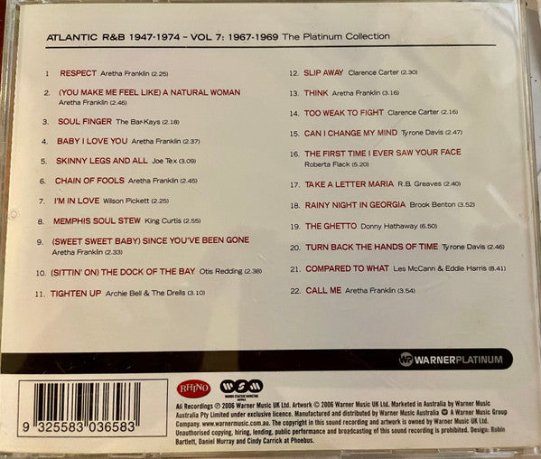 Various : Atlantic R&B 1947-1974 - Volume 6: 1965-1967 (CD, Comp)
