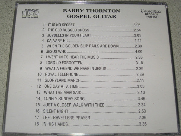 Barry Thornton : Gospel Guitar (CD, Album)