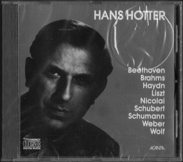 Hans Hotter : Hans Hotter (CD, Album)