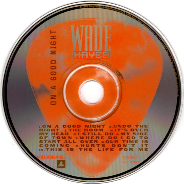 Wade Hayes : On A Good Night (CD, Album)