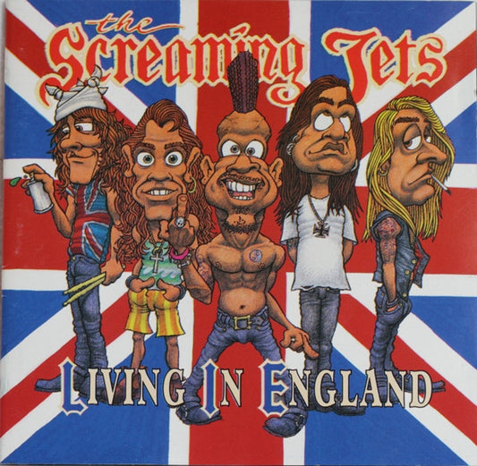 The Screaming Jets : Living In England (CD, EP)