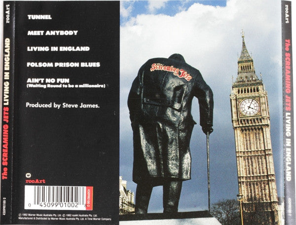 The Screaming Jets : Living In England (CD, EP)
