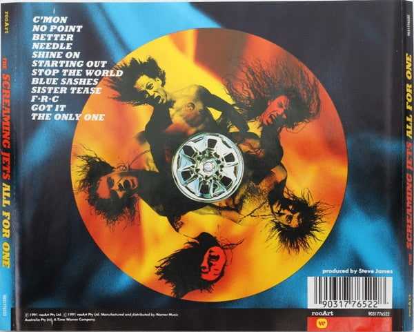 The Screaming Jets : All For One (CD, Album)