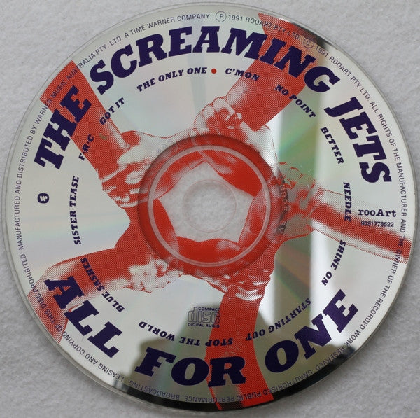 The Screaming Jets : All For One (CD, Album)