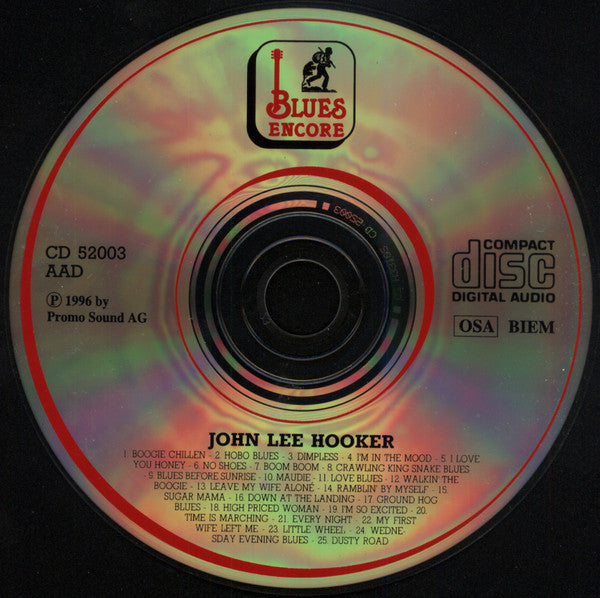 John Lee Hooker : The Boogie Chillen Man (CD, Comp, RE)