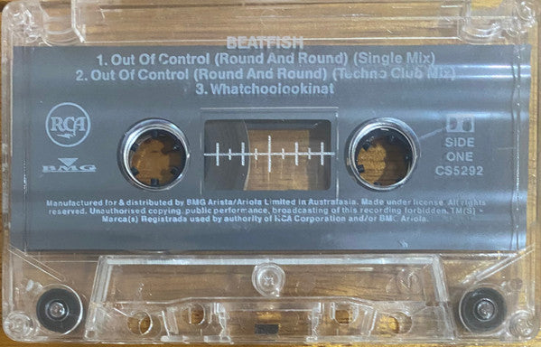 Beatfish : Out Of Control (Round And Round) (Cass, Single)