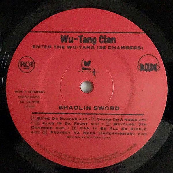Wu-Tang Clan : Enter The Wu-Tang (36 Chambers) (LP, Album, RE, Pal)
