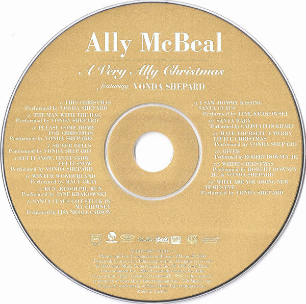 Various : Ally McBeal - A Very Ally Christmas (CD, Comp)