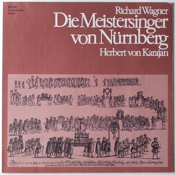 Richard Wagner, Herbert Von Karajan : Die Meistersinger Von Nürnberg (5xLP + Box)