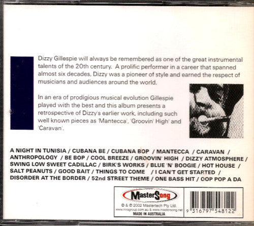 Dizzy Gillespie : Be-Bop (CD, Album, Comp)