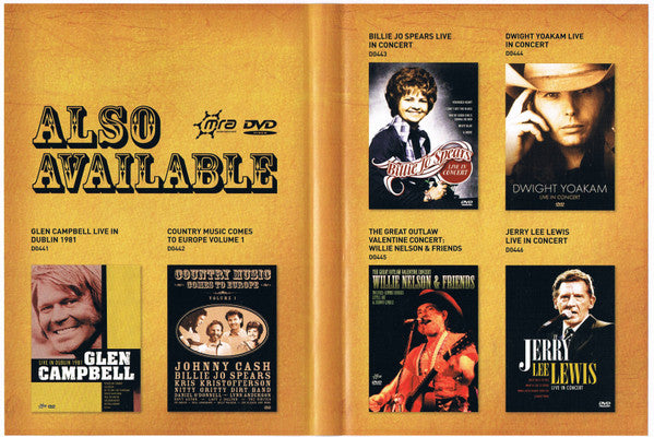 Glen Campbell : Live In Dublin 1981 (DVD-V, PAL)