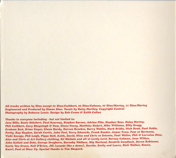 Noonday Underground : Self Assembly (CD, Album, RE)