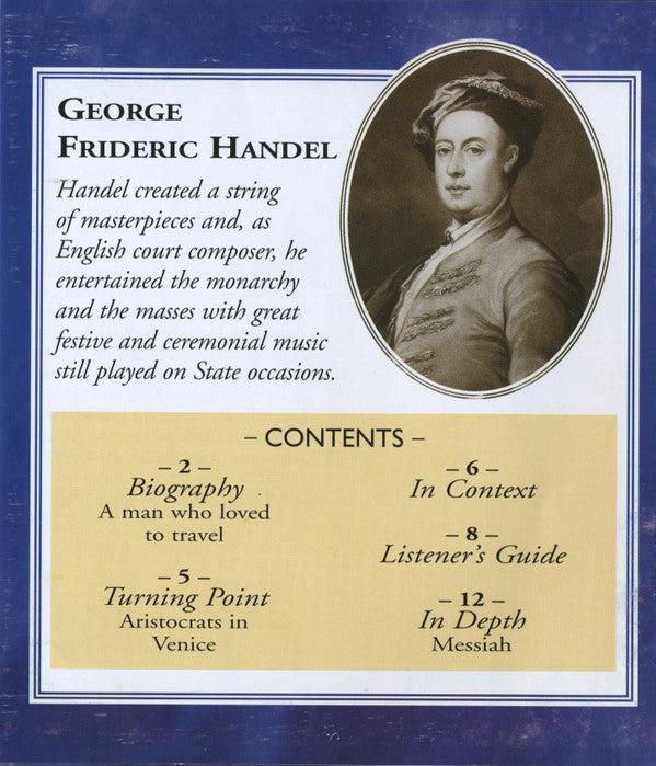 Georg Friedrich Händel : Music For A Royal Court (CD, Comp, Har)