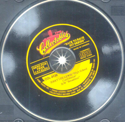 Jerry Lee Lewis : High School Confidential / Breathless (CD, Single)