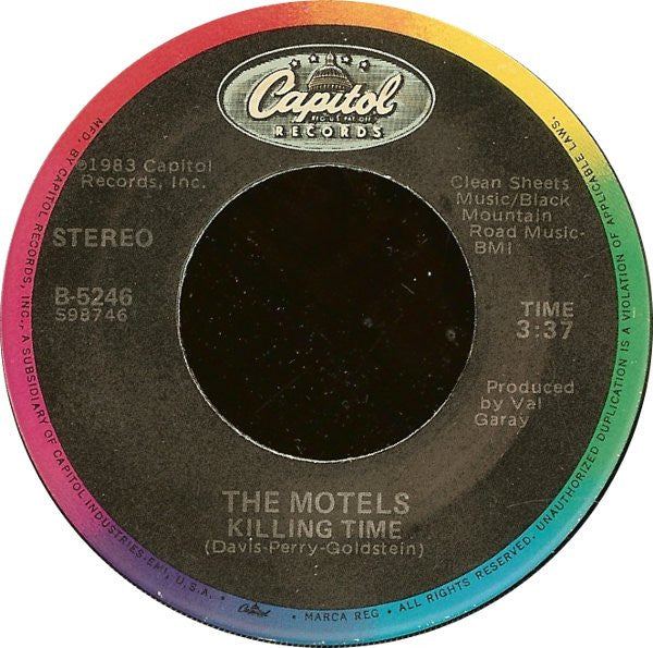 The Motels : Remember The Nights (7")
