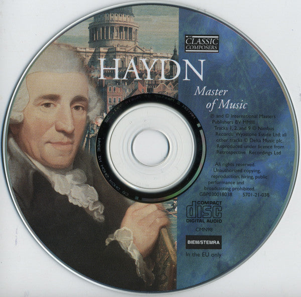 Joseph Haydn : Master Of Music (CD, Comp, Har)