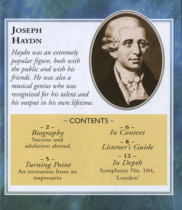 Joseph Haydn : Master Of Music (CD, Comp, Har)