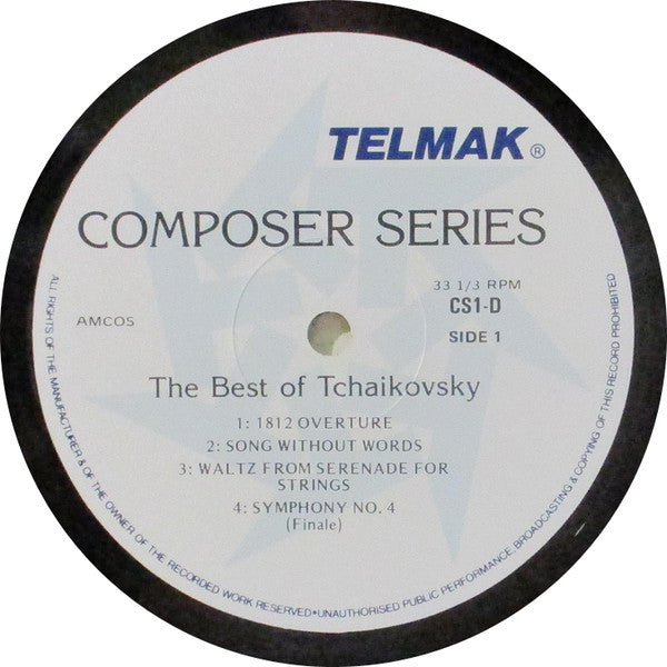 Pyotr Ilyich Tchaikovsky : The Best Of Tchaikovsky (LP, Comp)