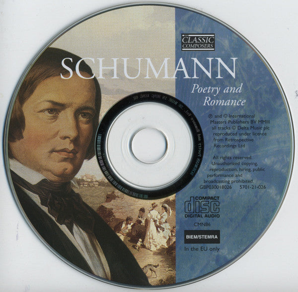 Schumann* : Poetry and Romance (CD, Comp)