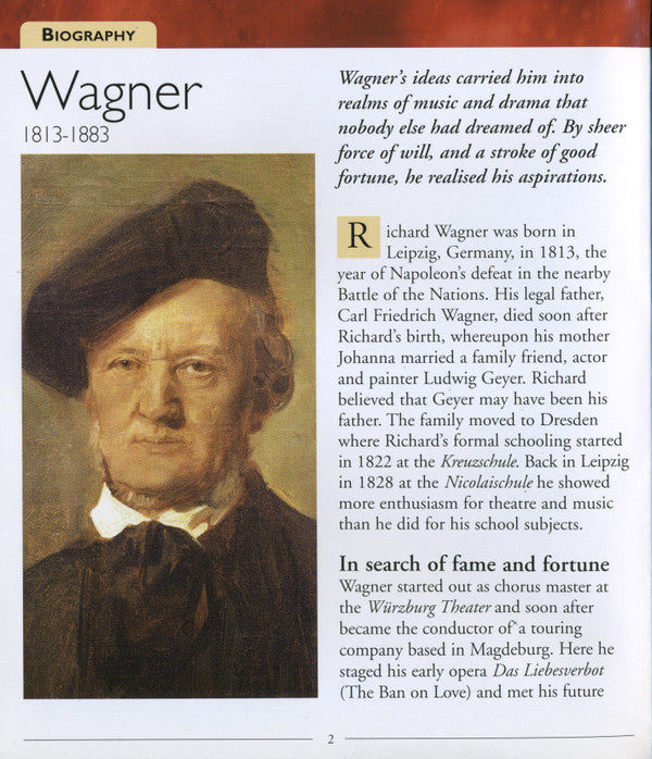 Richard Wagner : Master Of The Epic (CD, Comp, Har)
