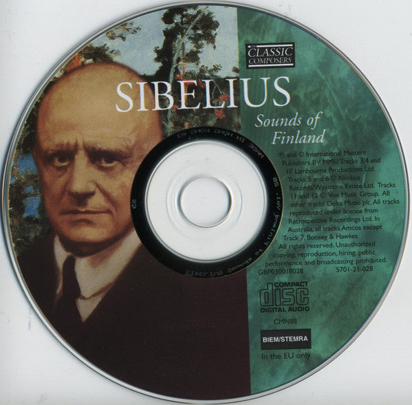Jean Sibelius : Sounds Of Finland (CD, Comp, Har)