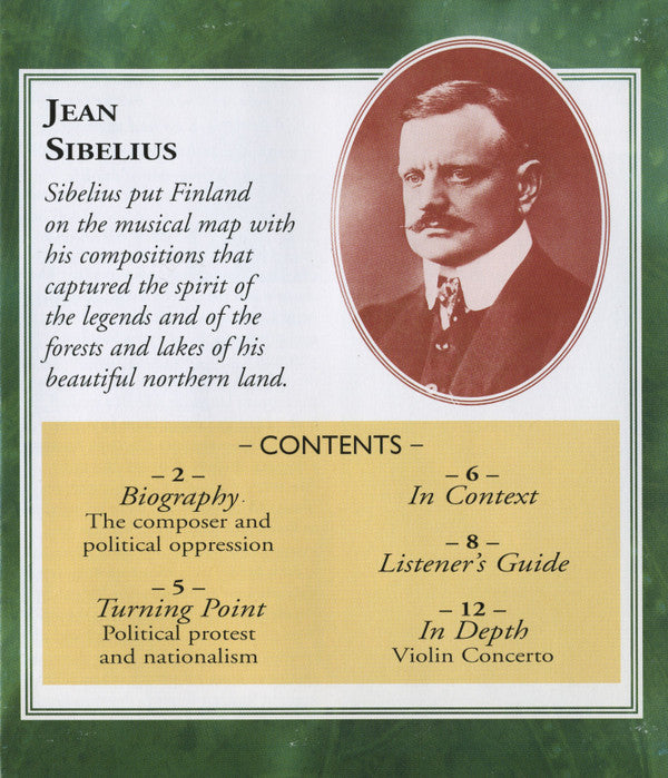 Jean Sibelius : Sounds Of Finland (CD, Comp, Har)