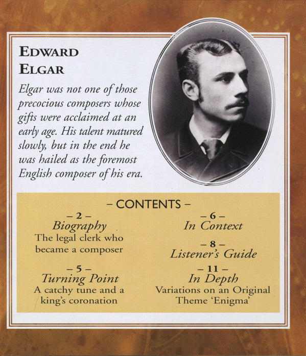 Elgar* : The Spirit Of England (CD, Comp, Har)