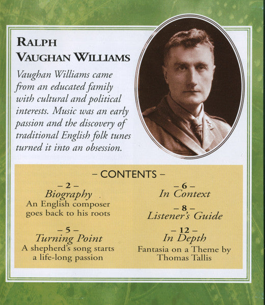Vaughan Williams* : English Fantasia (CD, Comp, Har)