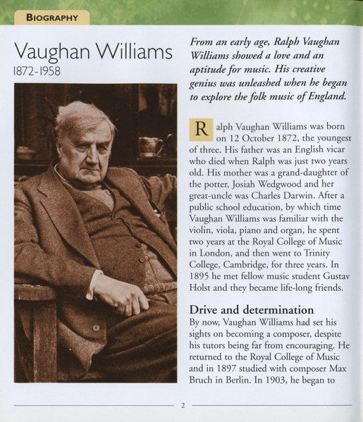 Vaughan Williams* : English Fantasia (CD, Comp, Har)