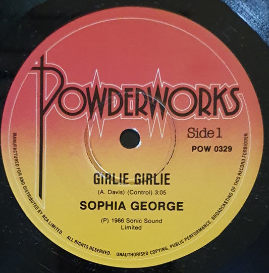 Sophia George : Girlie Girlie  (7", Single)