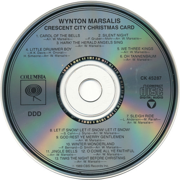 Wynton Marsalis : Crescent City Christmas Card (CD, Album)