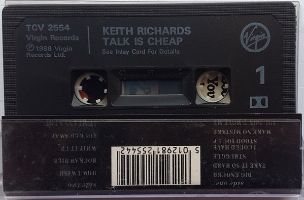 Keith Richards : Talk Is Cheap (Cass, Album)