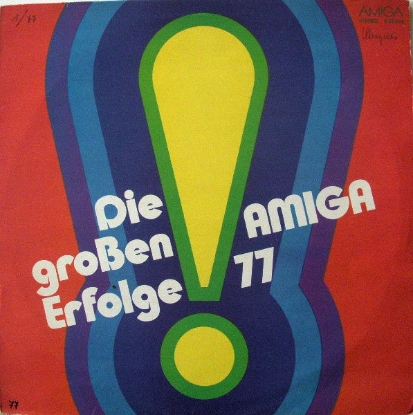 Various : Die Großen Amiga Erfolge 77 (LP, Comp)
