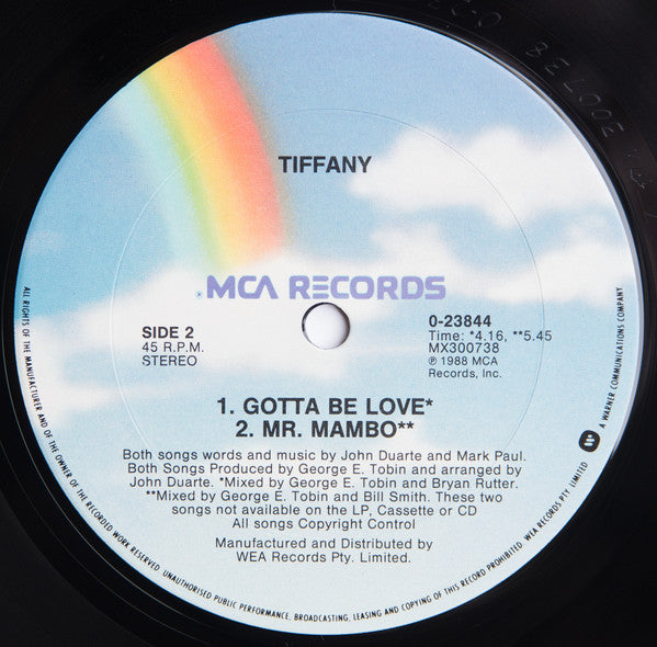 Tiffany : I Saw Him Standing There (12")