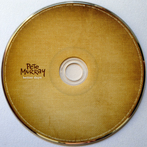 Pete Murray : Better Days (CD, Single)