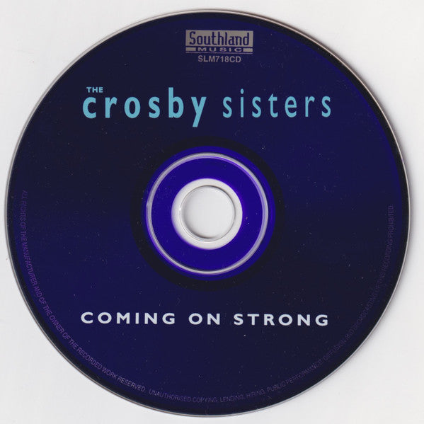The Crosby Sisters : Coming On Strong (CD, Album)