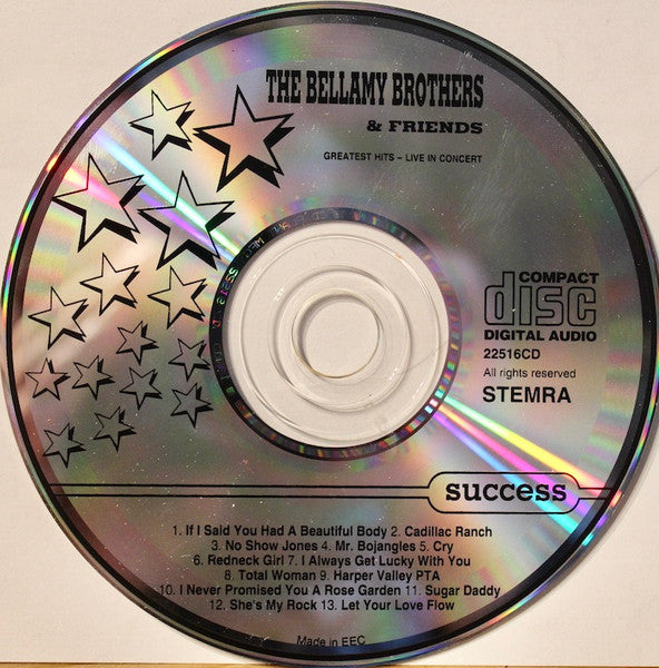 Bellamy Brothers & Friends : Greatest Hits - Live In Concert (CD, Comp)
