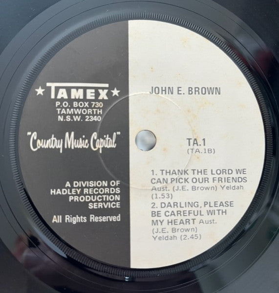 John E Brown (3) : Bogga Road Blues (7", EP)
