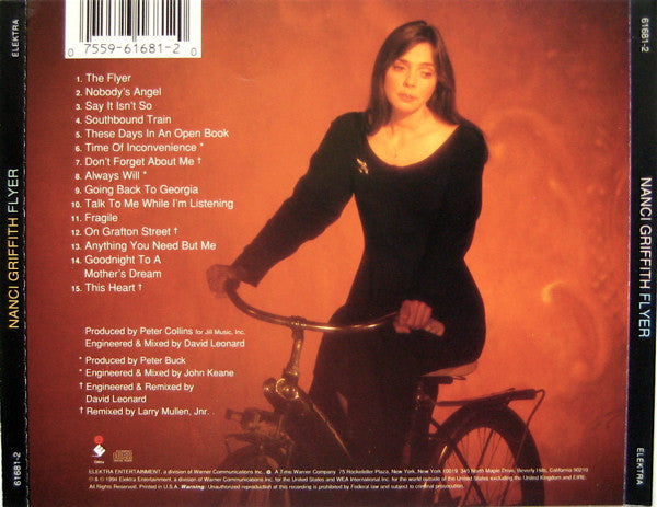 Nanci Griffith : Flyer (CD, Album)