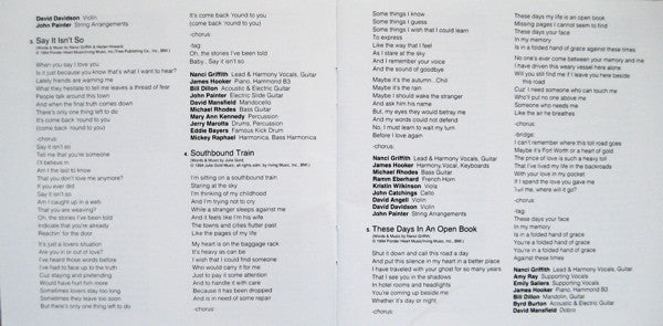 Nanci Griffith : Flyer (CD, Album)