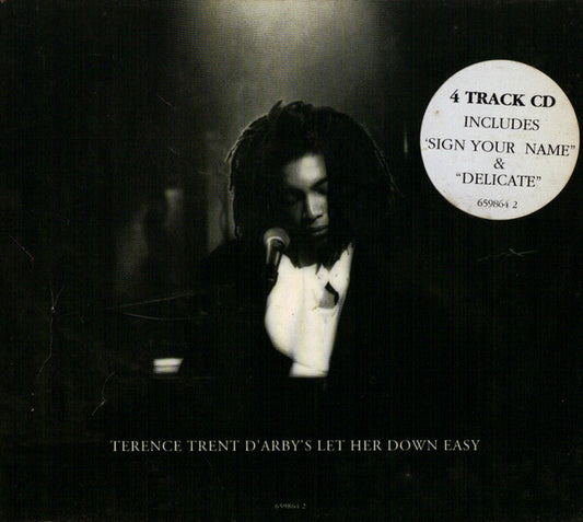 Terence Trent D'Arby : Terence Trent D'Arby's Let Her Down Easy (CD, Single)
