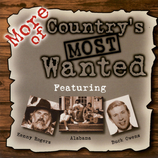 Various : More Of Country's Most Wanted (CD, Comp)