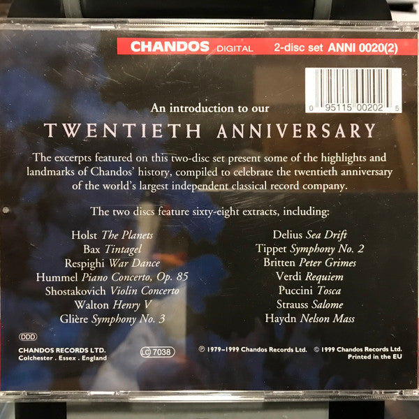 Various : Twentieth Anniversary Highlights (2xCD, Comp)